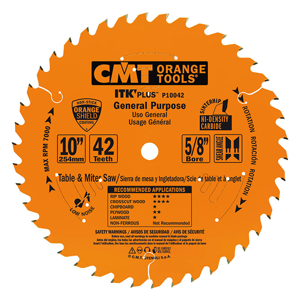 ITK Plus general purpose circular saw blades